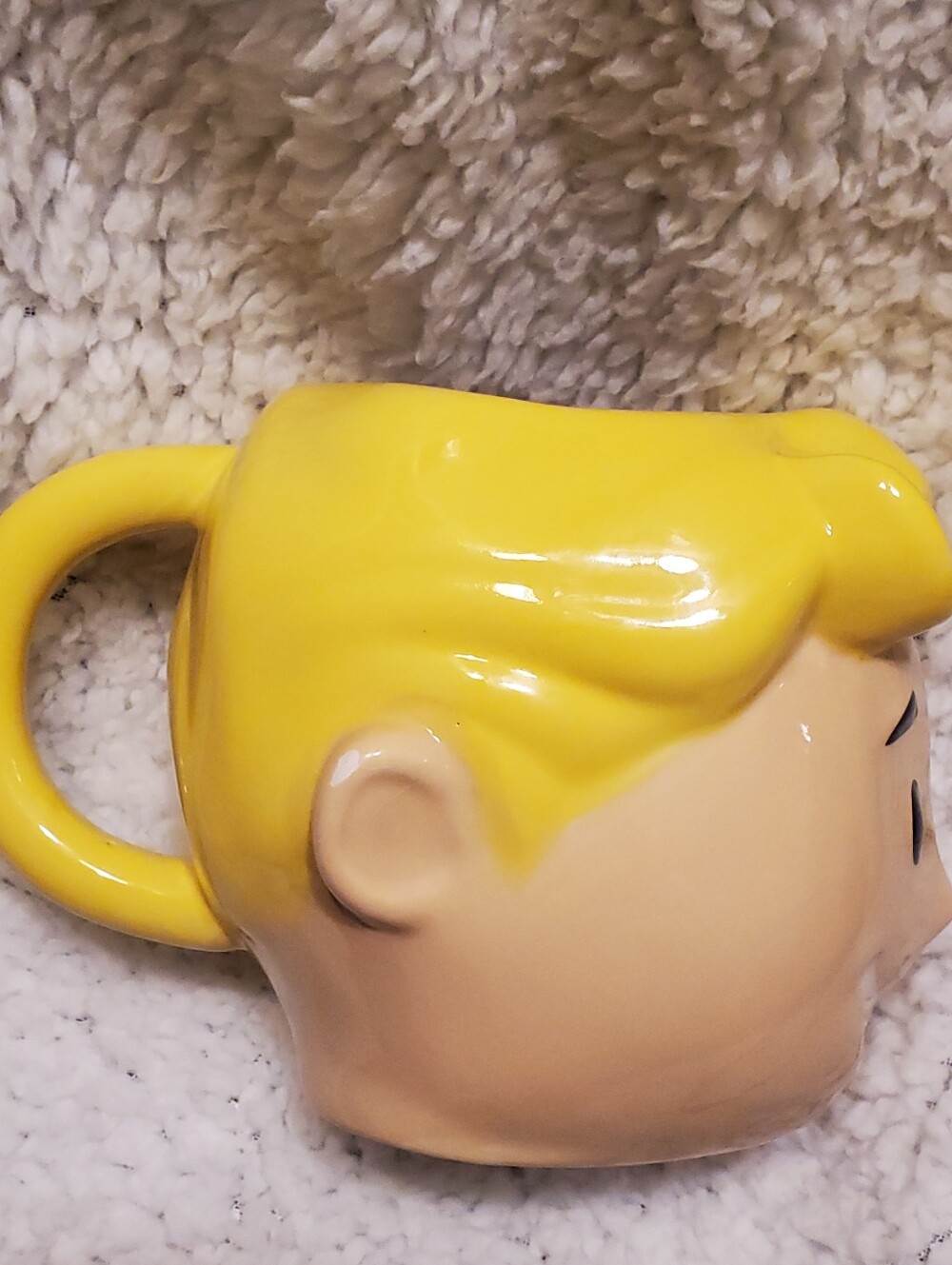 Fallout Vault Boy Head 3D Molded Ceramic Coffee Mug - Picture 6 of 9